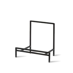 STRAIGHT EDGE SHORT BOWL STAND - BLACK - METAL